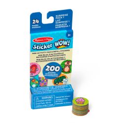 MELISSA AND DOUG  - STICKER WOW! - MINI BLOC D'ACTIVITÉS ET RECHARGE D'AUTOCOLLANTS - LOT SURPRISE
